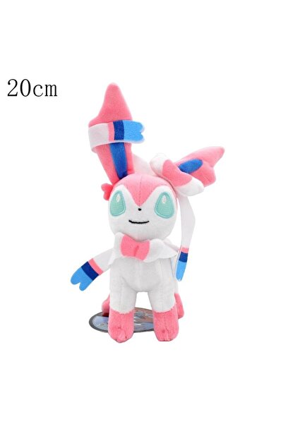Choice8 20cm Sylveon stand Pokemon Eevee Collection Plush Flareon Vaporeon St...