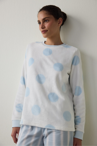 Penti Gardenya Magic Polka Dot Pyjama-Oberteil