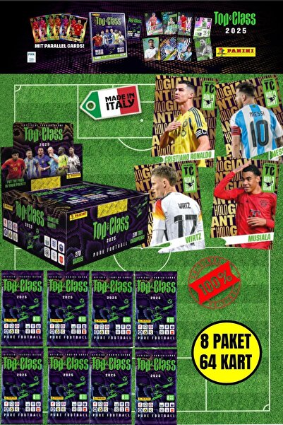 TOYFEST Panini Adrenalyn Top Class - 2025 Official Trading Card Footballer Ca...