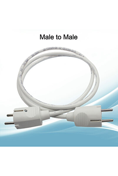 choice2 Male to Male 2m White 16A 250V Male to Male / Male to Female / Female...