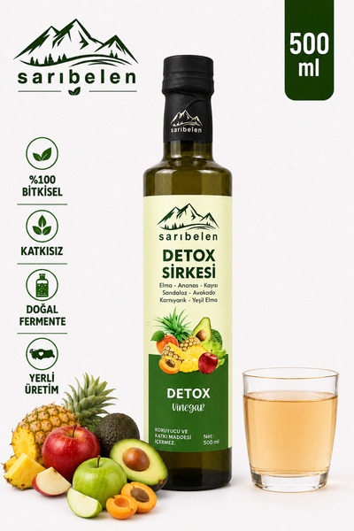 sarıbelen Detox Sirkesi - Detoks Sirkesi 500 ml