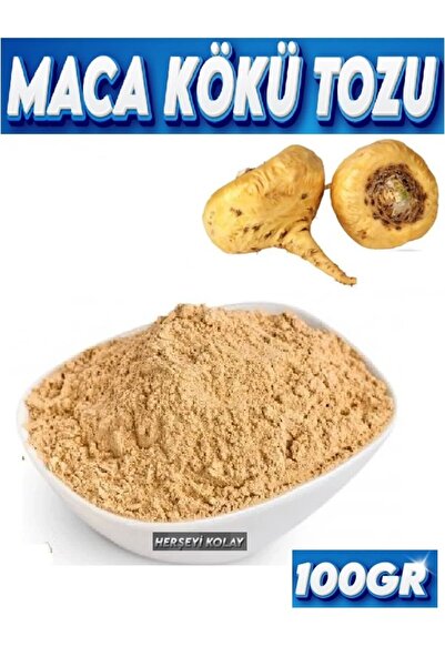 Herşeyi Kolay Saf Maca ( Maka ) Kökü Tozu 20gr Öğütülmüş Gerçek Saf Maca ( Ma...