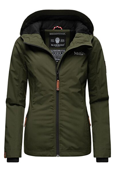 Marikoo Übergangsjacke Brombeere