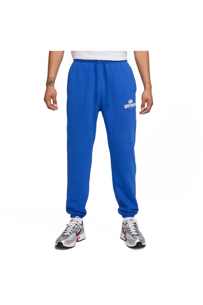 Nike M NK CLUB BB CF PANT NSW GFX HJ2185-480 Βασιλικό Μπλε
