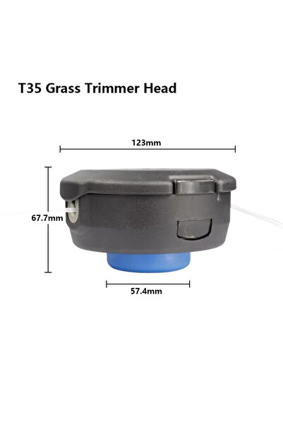 Choice 1pc T35 CMCP T25/T35 Grass Trimmer Head With Nylon Line String Trimmer...