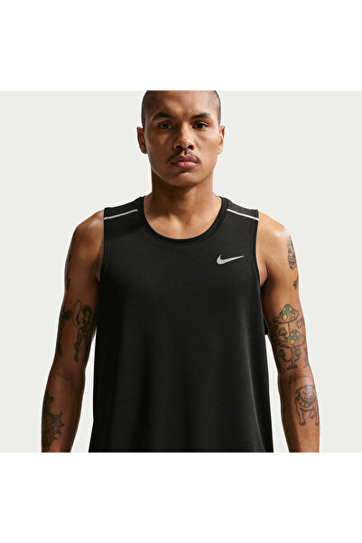 Nike M NK DF MILER Αμάνικη Μπλούζα IF2018-010 Μαύρο XL