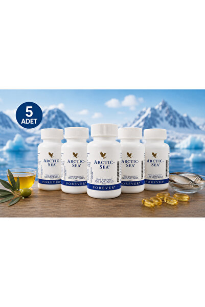 Forever Arctic Sea Omega-3 Balık Yağı ve E Vitamini İçeren Takviye Edici Gıda...