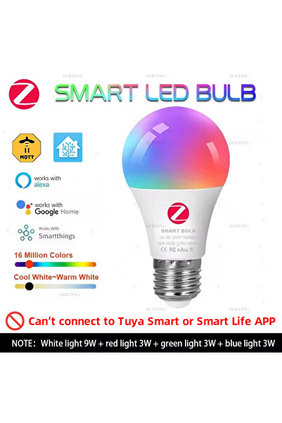 Choice Yes AC 85-265V E27 Zigbee Bulb Zigbee 3.0 Smart Led Bulb E27 B22 Lamps...