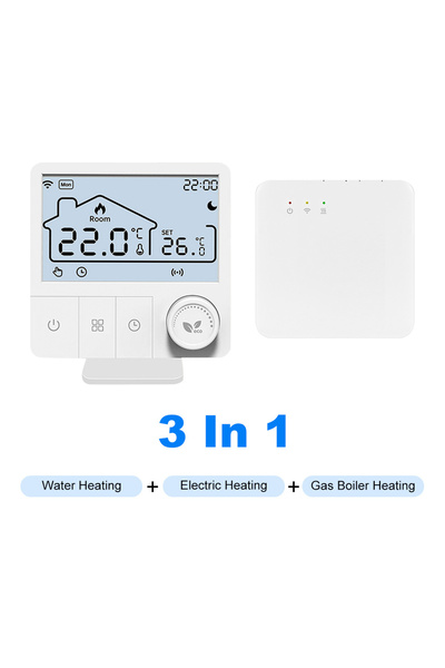 Choice Wireless Thermostat Smart Tuya Thermostat Wifi RF868 Wireless Temperat...