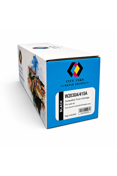 City Inks حبر تركي سيتي انك متوافق مع HP M454 / MFP M479 W2030A / 415A أسود (...