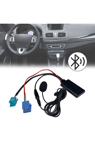 Choice Biurlink Car Bluetooth Module AUX Adapter MIC Handsfree MINI ISO 6Pin ...