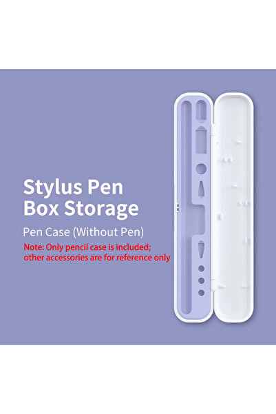 Choice3 PURPLE Portable ABS Silicone Case Storage Box for Pencil, Nib Holder ...