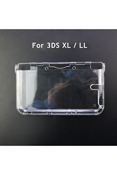 Choice For 3DS XL LL JCD Plastic Clear Crystal Protective Hard Shell Skin Cas...