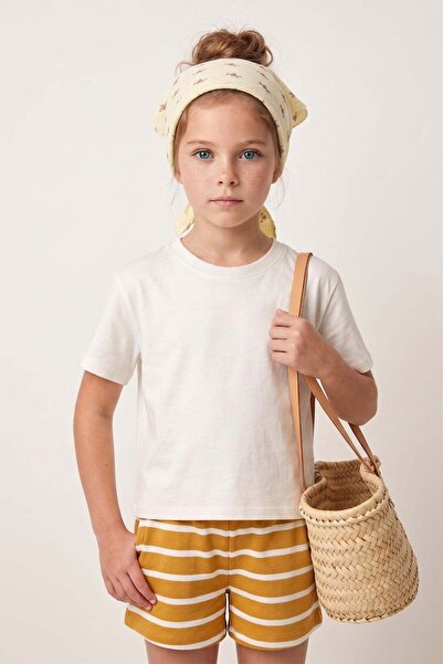 Fulla Moda 100% Cotton Basic Casual Girls' T-Shirt