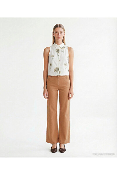 Yargıcı Straight High Waist Pants