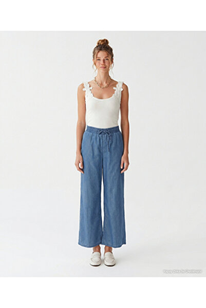 Yargıcı Wide High Waist Pants