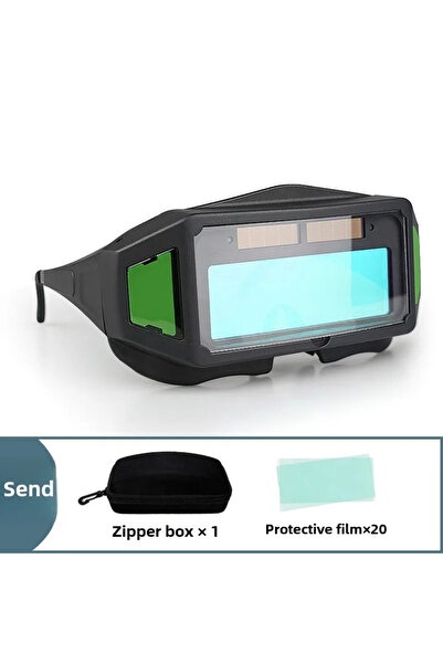 Choice True colored glasses Welding Goggles Eye Protection Easy Carried Head ...
