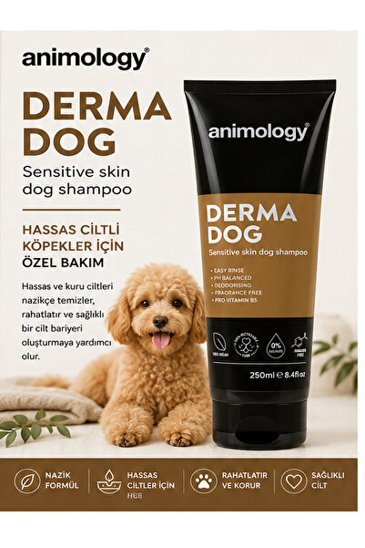Animology Derma Dog Hassas Ciltli Kedi Köpek Şampuanı 250 mL - Kokusuz