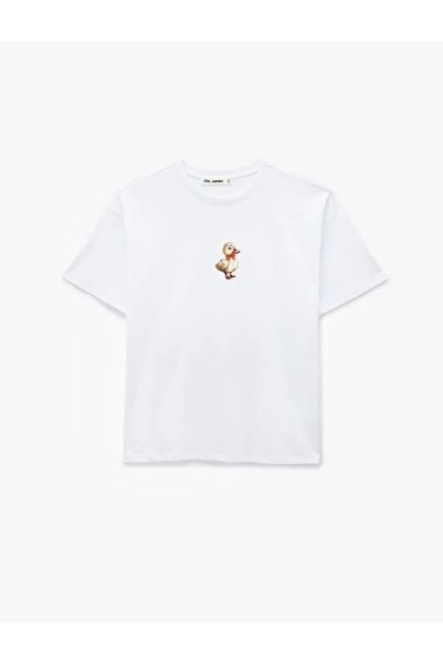 Koton Damen-T-Shirt 6SAL10072IK