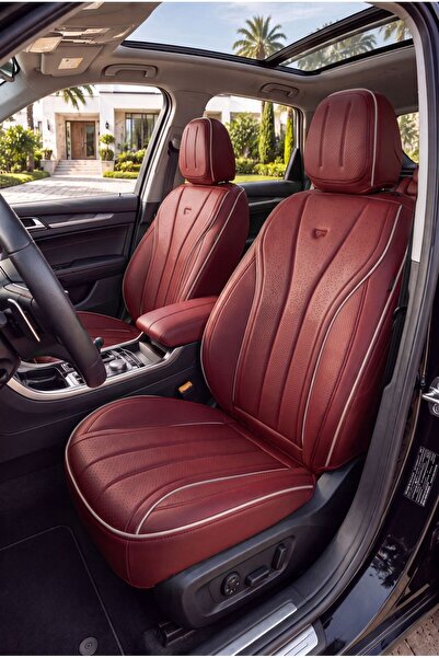 Panda Kılıf Panda Premium Imperial Series Complete Leather Orthopedic Car Sea...