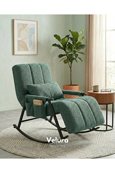 Velura Home & Living Coco Sallanan Berjer & Tv Koltuğu & Dinlenme & Okuma & E...