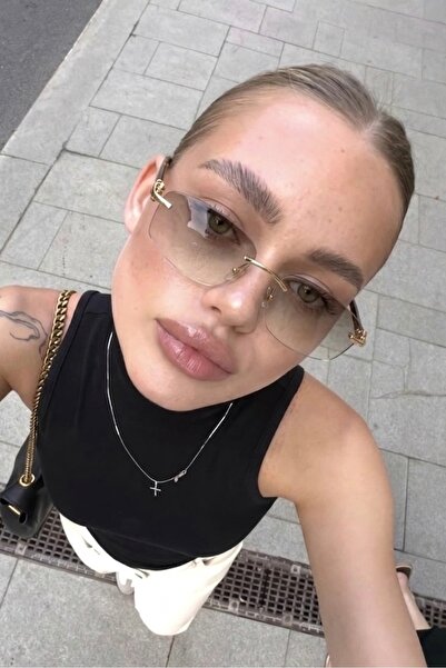 REN EYEWEAR Derla Vers 2 Metal Handle Rectangular Women's Sunglasses Cutting ...