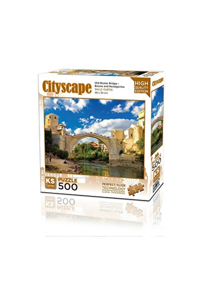 Ks Games Puzzle 500 Parça Old Mostar Bridge Bosna-Hersek 20061