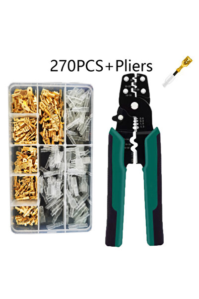 Choice 270PCS Pliers Multi-function Mini electric terminal crimping pliers Wi...