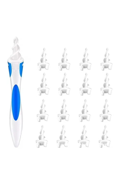 Choice C598-16 head opp bag Spiral Ear Oil Remover Portable Soft Ear Oil Remo...