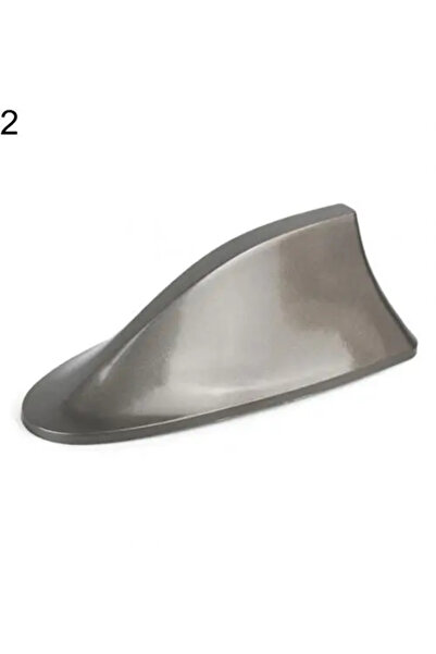 Choice6 Grey Universal Car Roof Shark Fin Decorative Aerial Antenna Cover Sti...