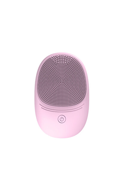 choice2 pink Soft Silicone Electric Facial Cleanser, Cleansing Brush, Sonic V...