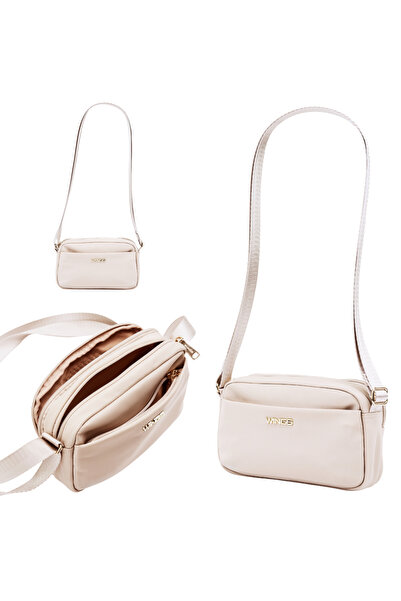 WINGS BRAND Geantă sport mică de umăr pentru femei WINGS ROSELLA BEIGE