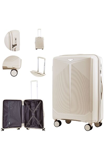 WINGS BRAND Valiză medie Wings COCKATIEL polipropilenă 24 " BEJ