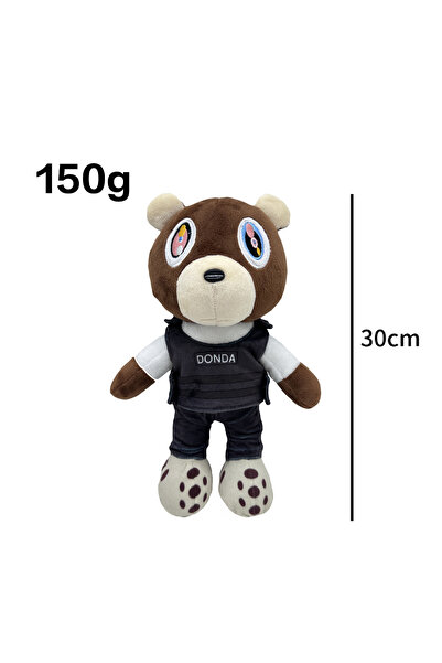 Choice6 C 26-30cm Kawaii Kanye Dropout Bear Teddy Bear Plush Toys Kanye West ...