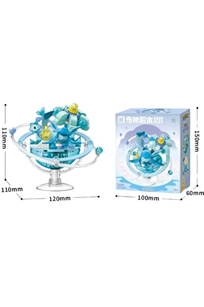 Choice4 Without Box Glaceon New Keeppley Original Pokemon DIY Building Blocks...