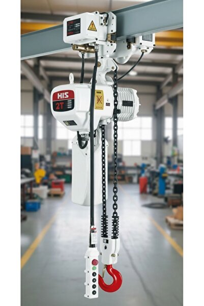 Shun 2 Ton 6 Metre 4 Hareketli Elektrikli Zincirli Caraskal Vinç 380V-7486062