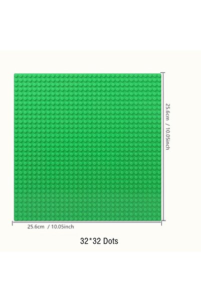 Choice1 32X32 Green Base Plate 32*32 16X32 16X16 Dots Building Blocks Basepla...