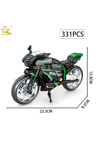 Choice No.28 no box HUIQIBAO MOC Motorbike Model Building Blocks City Moto Ra...