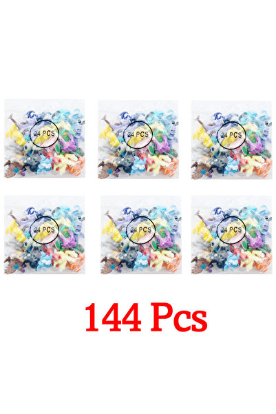 Choice6 7 144 style Pokemon Figure with Storage Bag Monster elf ball Set Toy ...