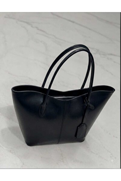 GlowSa Women's Large Size Shoulder Bag Black