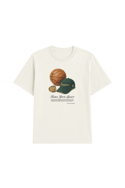 ANTETOKOUNBROS AB LEGACY TEE APCD162U18-101 Εκρού