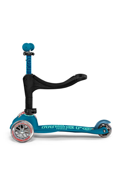 MICRO SCOOTERS ΜΙΚΡΟ ΜΙΝΙ 3 ΣΕ 1 ΝΤΕΛΟΥΞ ΠΛΑΣ ΜΠΛΕ ΤΟΥ ΠΑΓΟΥ MMD057 Μονόχρωμο