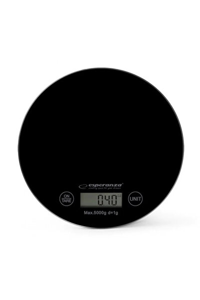 ESPERANZA Cantar de bucatarie MANGO, 5 Kg, Negru