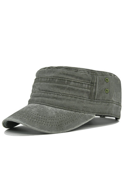 Choice5 Adjustable army green Vintage Vintage Style Washed Baseball Cap, Spri...