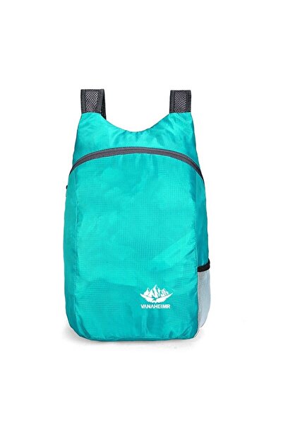 Choice Lake Blue Ultralight Folding Bag Men Women Waterproof High-volume Port...
