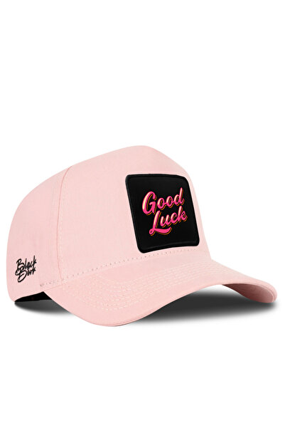 BlackBörk Good Luck Logo Salmon Baseball Cap