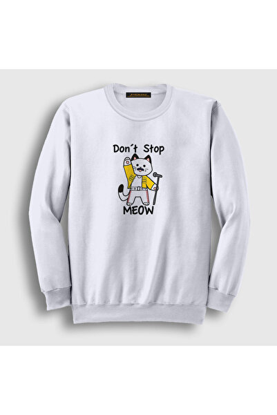 Presmono Unisex bela majica "Meow Queen" Fredija Merkjurija 407847tt