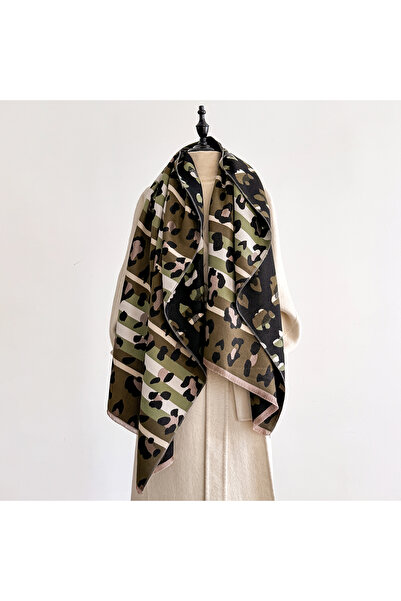 Choice army green Women Thickening Imitation cashmere Scarves Fashion Designe...