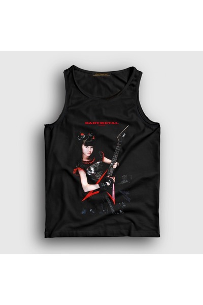 Presmono Unisex Black Yuimetal Metal Babymetal Undershirt 614902Tt