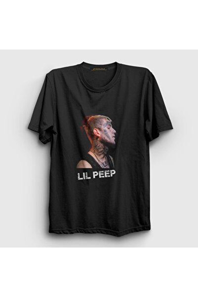 Presmono Tricou unisex Black Rip Lil Peep 37720tt